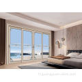 aluminyo sliding door at window